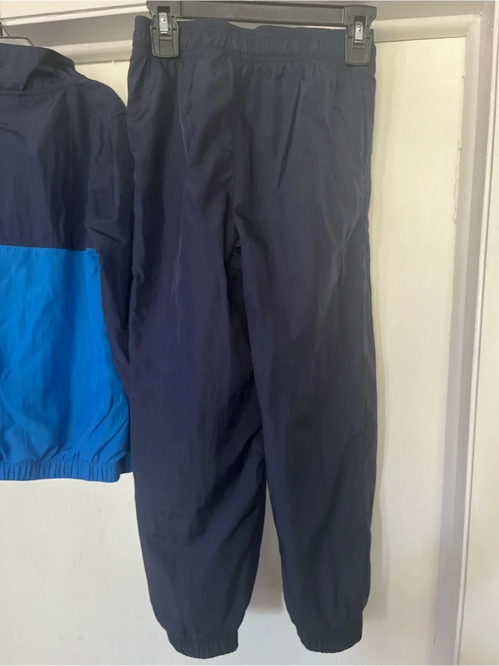 Puma Navy, Bright Blue & Green Athletic Windbreaker Set - Picture 5 of 8
